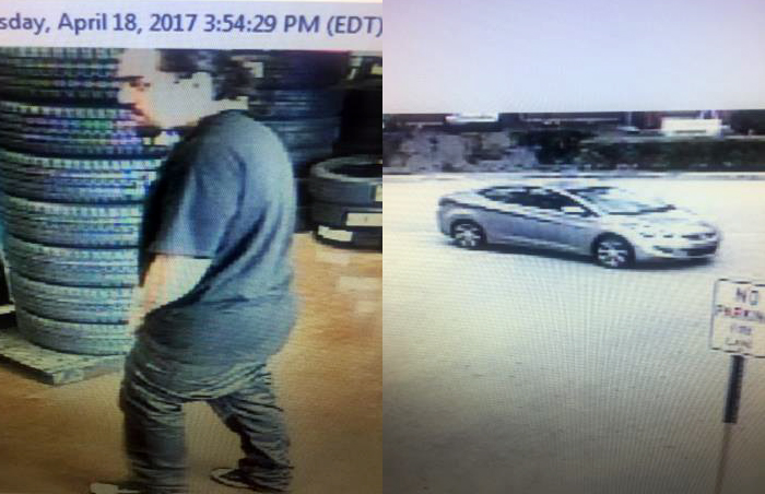 Car Stolen from Walmart Service Area While Customer Waited for Oil Change