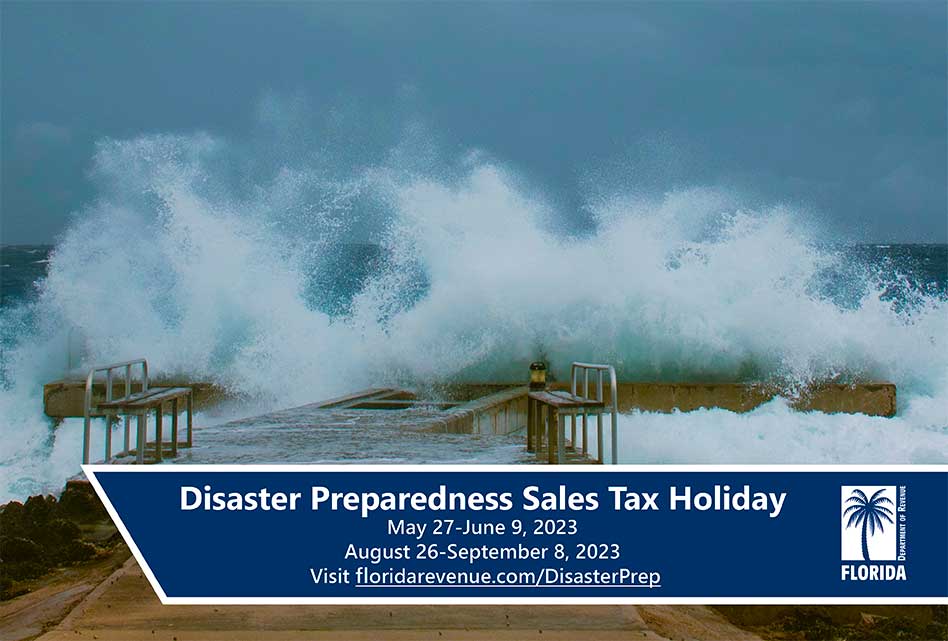 First of two Florida disaster preparedness tax-free holidays ends today! Don’t miss it!