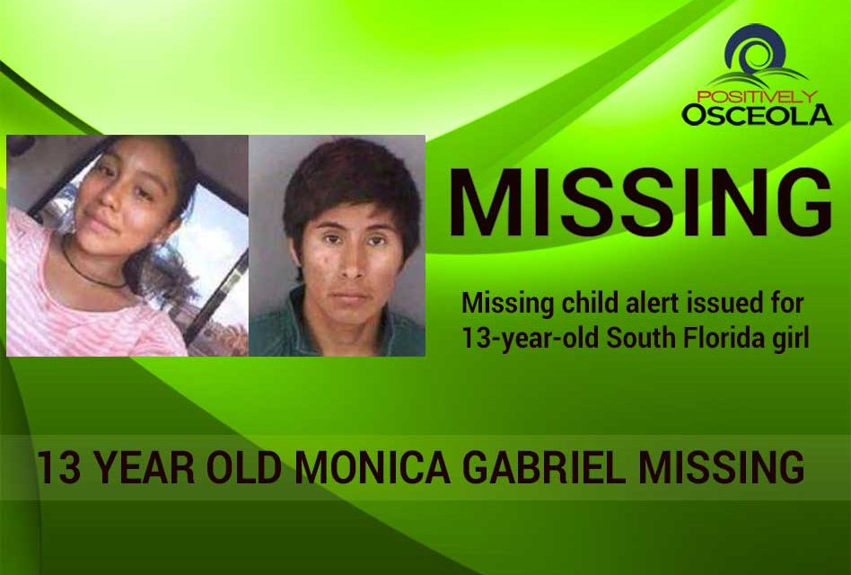 Missing Child Alert Issued for 13-year-old South Florida Girl
