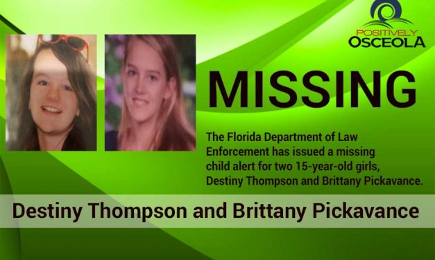 Florida Missing Child Alert Issued for 2 Teen Girls