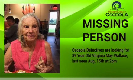 Osceola Detectives Searching for 89 Year Old Missing Woman With Dementia