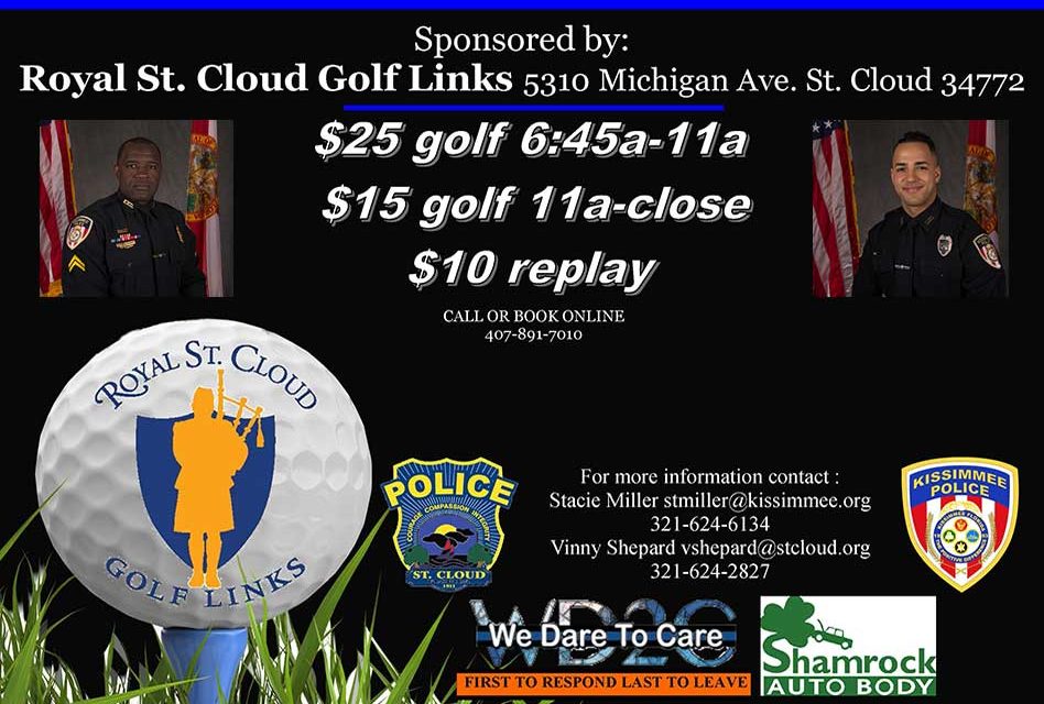 St. Cloud Golf Fundraiser to Benefit Fallen Kissimmee Police Officers’ Families