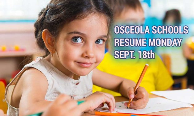 Osceola County Public Schools to Reopen Monday September 18