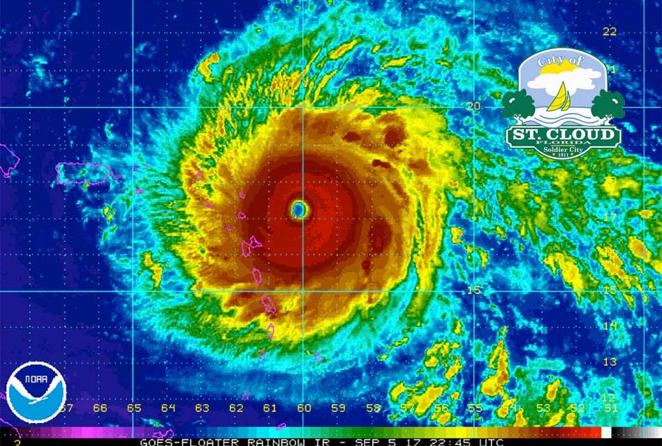 St. Cloud Continues to Monitor Hurricane Irma and Provide and Emergency Info