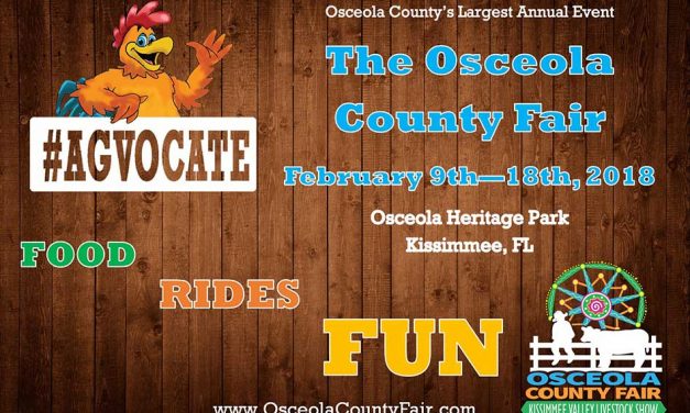 Osceola County Fair Returns February 9th-18th, 2018 at Osceola Heritage Park!