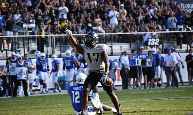 UCF Knights Accept Bid to Chick-Fil-A Peach Bowl  vs. Auburn Jan. 1