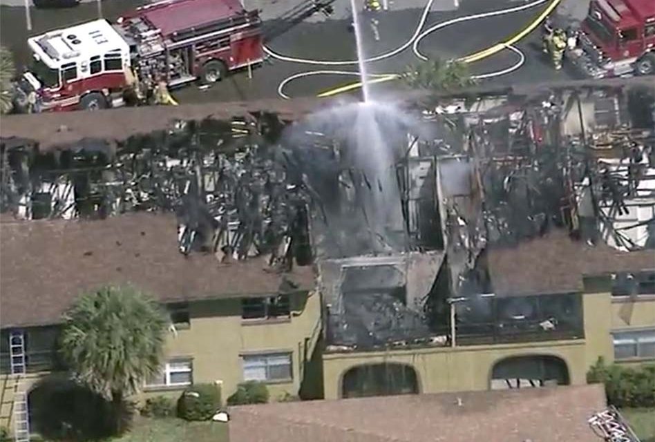 Second Fire at Kissimmee Valencian Apartments in 6 Months Displaces Over 12 Residents
