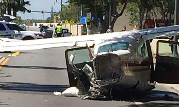 Small Plane Crash Lands Into Kissimmee Street; No InJuries Reported