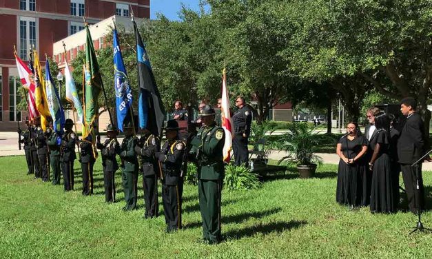 Local Law Enforcement Agencies Pay Respect to Their Lost Heroes