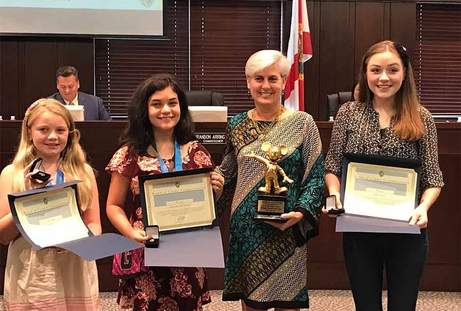 Three Osceola County Students Receive the Disney Shining Star Award