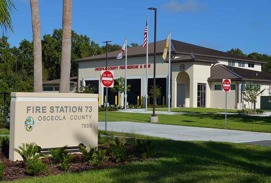 Osceola County Opens New $5.6 Million Fire Station Near Reunion, Florida