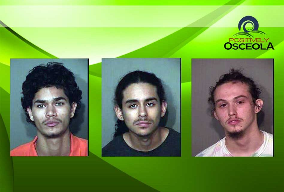 Osceola Detectives Arrest 3 Armed Robbery Suspects Who Threatened Victim by Video