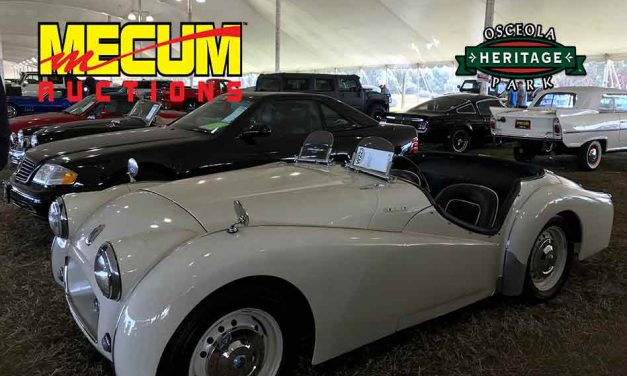 Osceola Heritage Park will host new summertime Mecum collector car auction Aug. 27-29