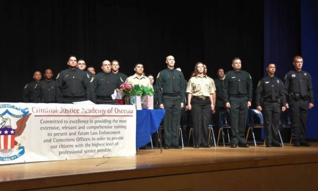 Cadets of Class 2018-03 Graduate from Criminal Justice Academy of Osceola
