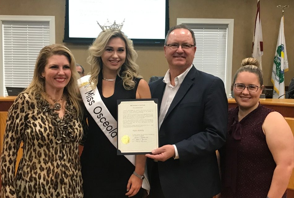 Kylie Blakely, 5th Generation Osceola County Resident and Miss Osceola 2019