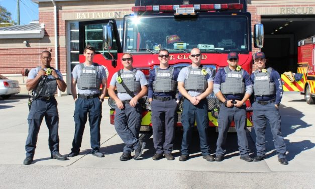 St. Cloud Fire Rescue Firefighters Outfitted with Ballistic Vests