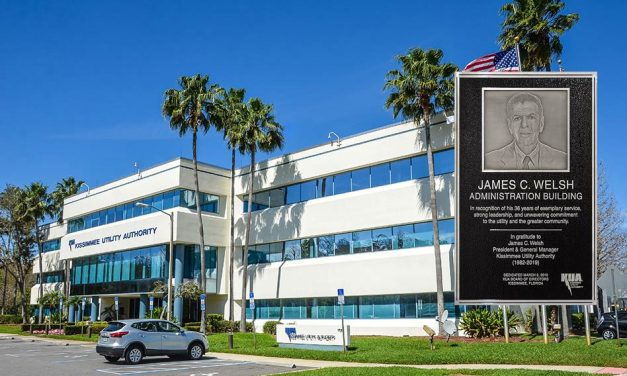 Kissimmee Utility Authority Renames its Headquarters to Honor Retiring President Jim Welsh