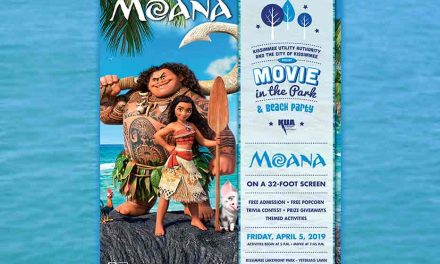 KUA to Host Free Movie in the Park Featuring Disney’s “Moana”