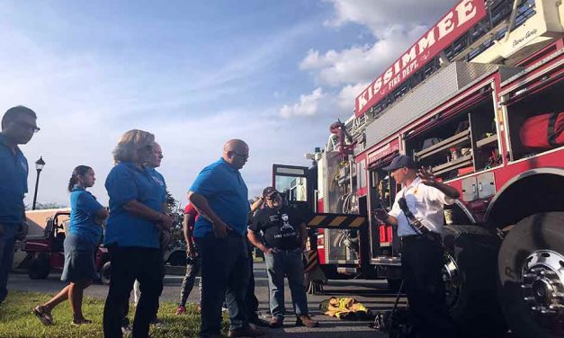 Kissimmee Fire Department Heats Things Up During School of Government Class