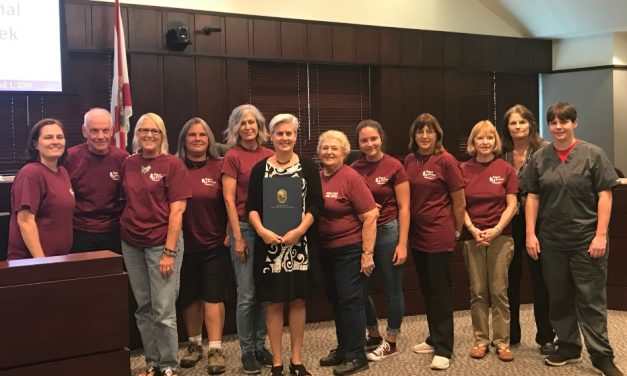 Osceola County Commissioners Recognize Osceola County Animal Services Volunteer Appreciation Week