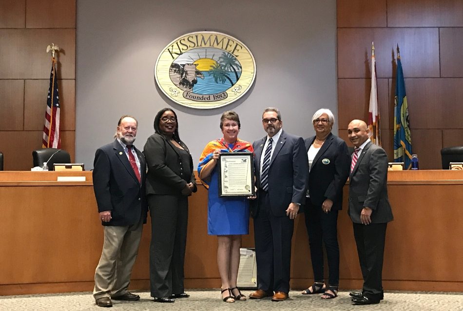 The Transition House Inc. Receives Proclamation from Kissimmee During Alcohol Awareness Month