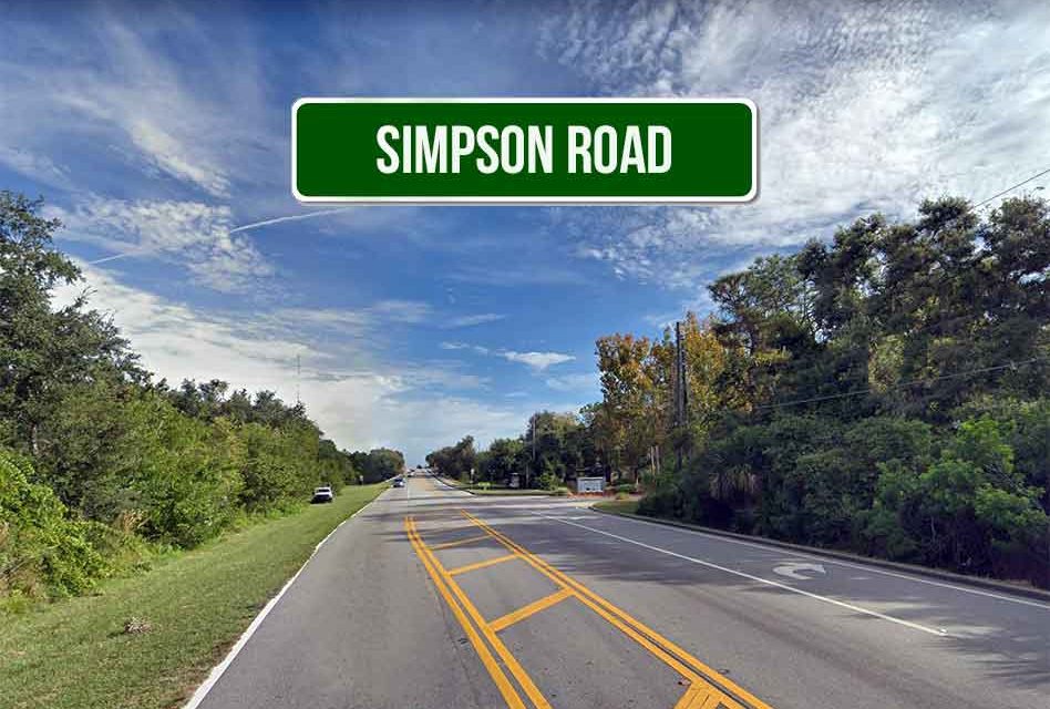 Osceola County Schedules Public Meeting In Regards to Proposed Improvements to Simpson Road