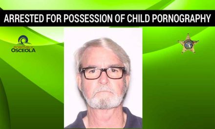 Sixty Six-year-old Man Arrested for Possession of Child Pornography in Celebration Florida
