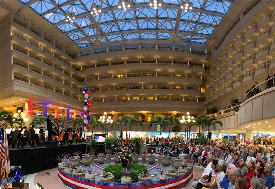 Orlando International Airport Celebrates America's 243rd Birthday With