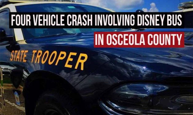 Four Vehicles, Including a Disney Bus, Collide in Osceola County, FHP Reports