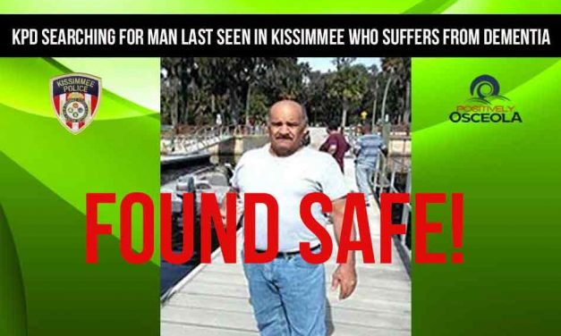 Man Suffering from Dementia Missing Since Saturday Found Safe in Poinciana