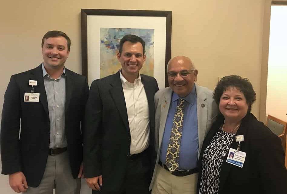 Florida Senator Victor Torres Visits Poinciana Medical Center