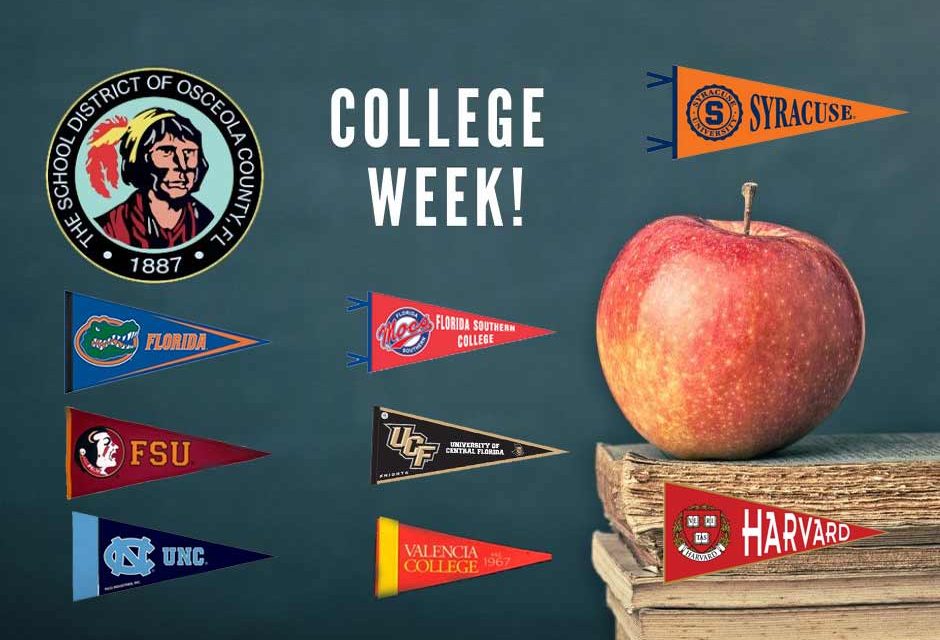 School District of Osceola County To Spread College Knowledge During its College Week