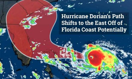 Dorian Strengthens to a Category 4, But New Projected Path Moves it Off Florida Coast