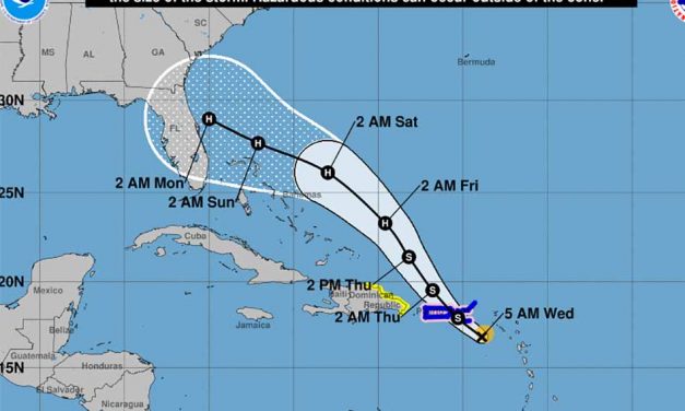 Tropical Storm Dorian Still On a Path Towards Central Florida, Possible Category 2 at Landfall