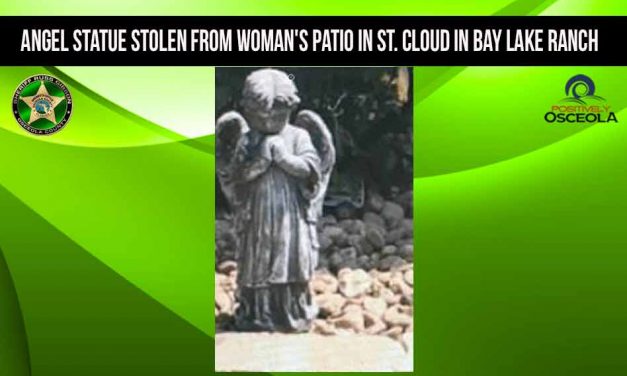 Angel Statue Stolen from Woman’s Patio in St. Cloud in Bay Lake Ranch