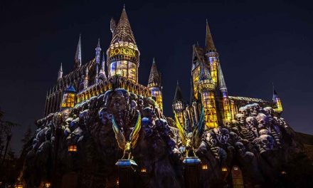 Universal Orlando Resort Opens New Projection Experience, Dark Arts at Hogwarts Castle