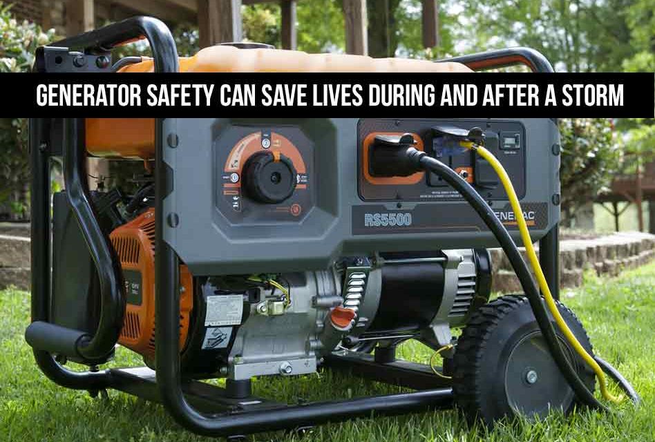 Generator Safety Precautions Can Help Prevent Carbon Monoxide Poisoning