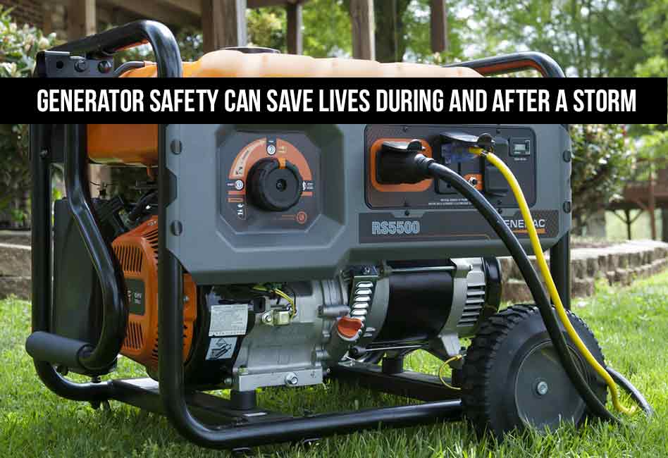 Generator Safety Precautions Can Help Prevent Carbon Monoxide Poisoning