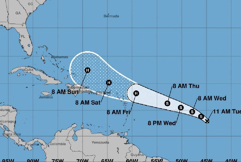 Tropical Depression Forms in the Atlantic, Expected to Move Westward and Become Hurricane Jerry