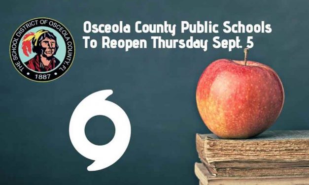 Osceola School District To Reopen All Public Schools On Thursday, September 5