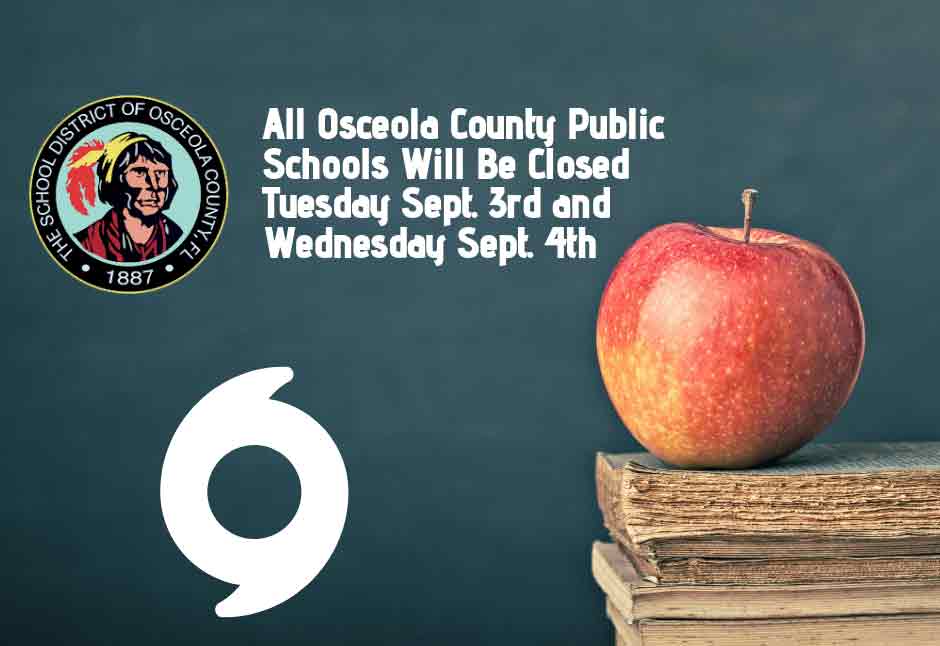 Osceola School District Schools To Be Closed On Tuesday and Wednesday