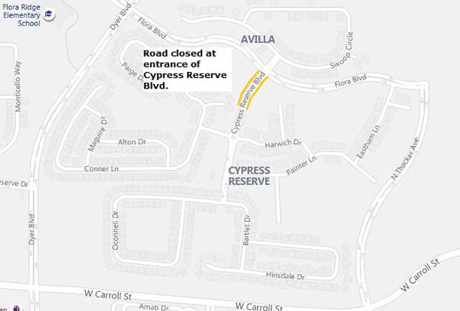 Toho Water Authority announces temporary closure to the entrance of Cypress Reserve Villas in Kissimmee