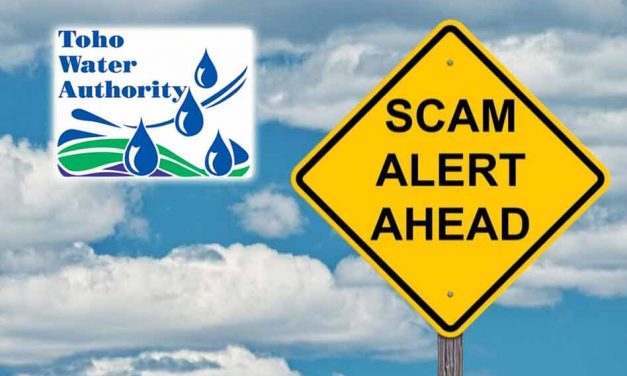 Toho Water Authority warns of two payment scams in the community