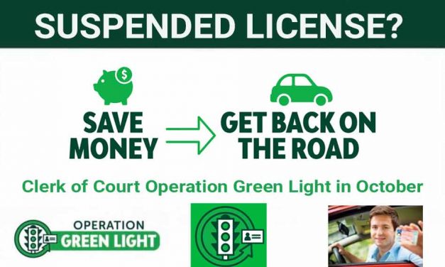 Suspended License? Some suspended license fees waived this week during Operation Green Light