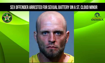 Registered sex offender arrested for two counts of sexual battery on a minor in St. Cloud, Osceola detectives say