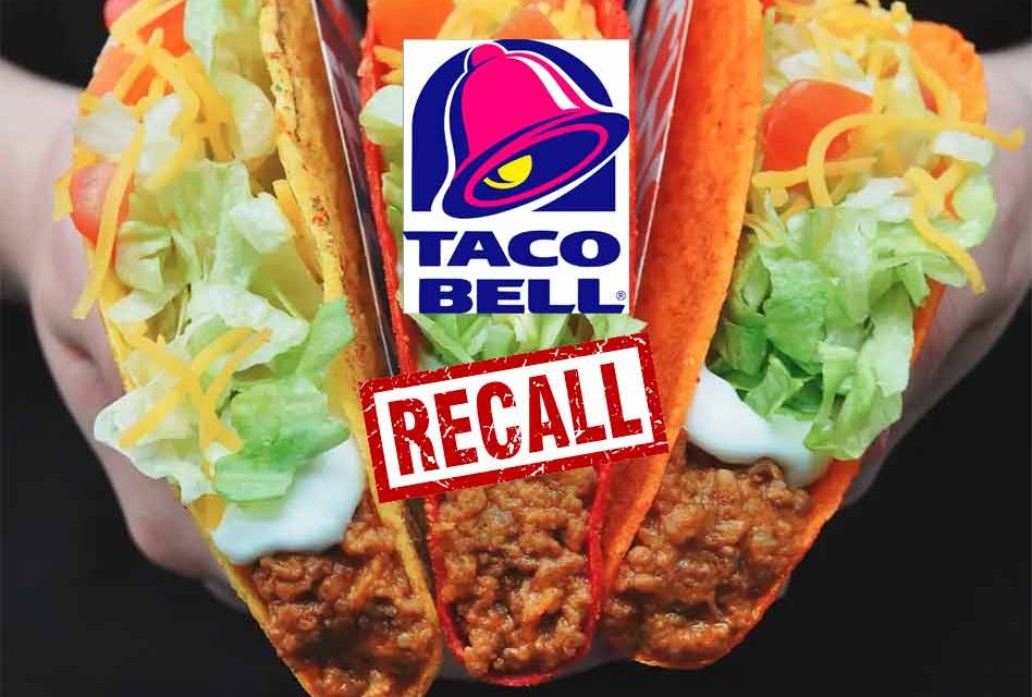 Taco Bell Recalls 2.3 million pounds of seasoned beef over metal shavings concern