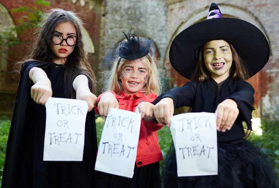 Here are some tips to keep your trick-or-treating creatures of the night safe on Halloween