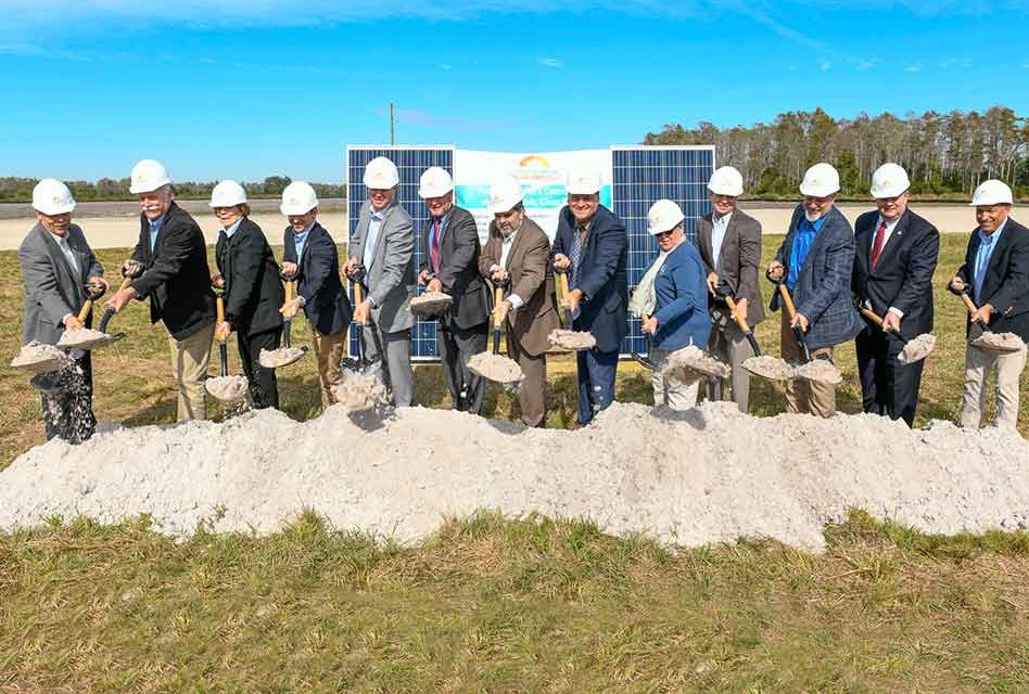 KUA joins in groundbreaking for one of the largest municipal solar power projects in the nation.
