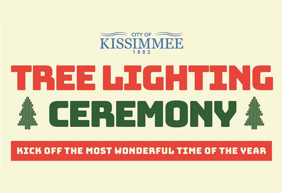 Kissimmee's Holiday Tree Lighting to be held at City Hall Tuesday Dec