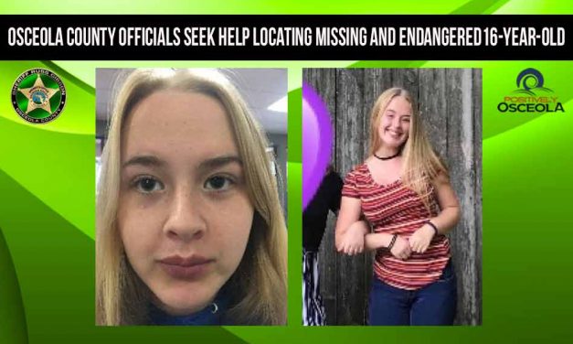 Osceola County Officials need help in locating missing and endangered 16-year-old girl